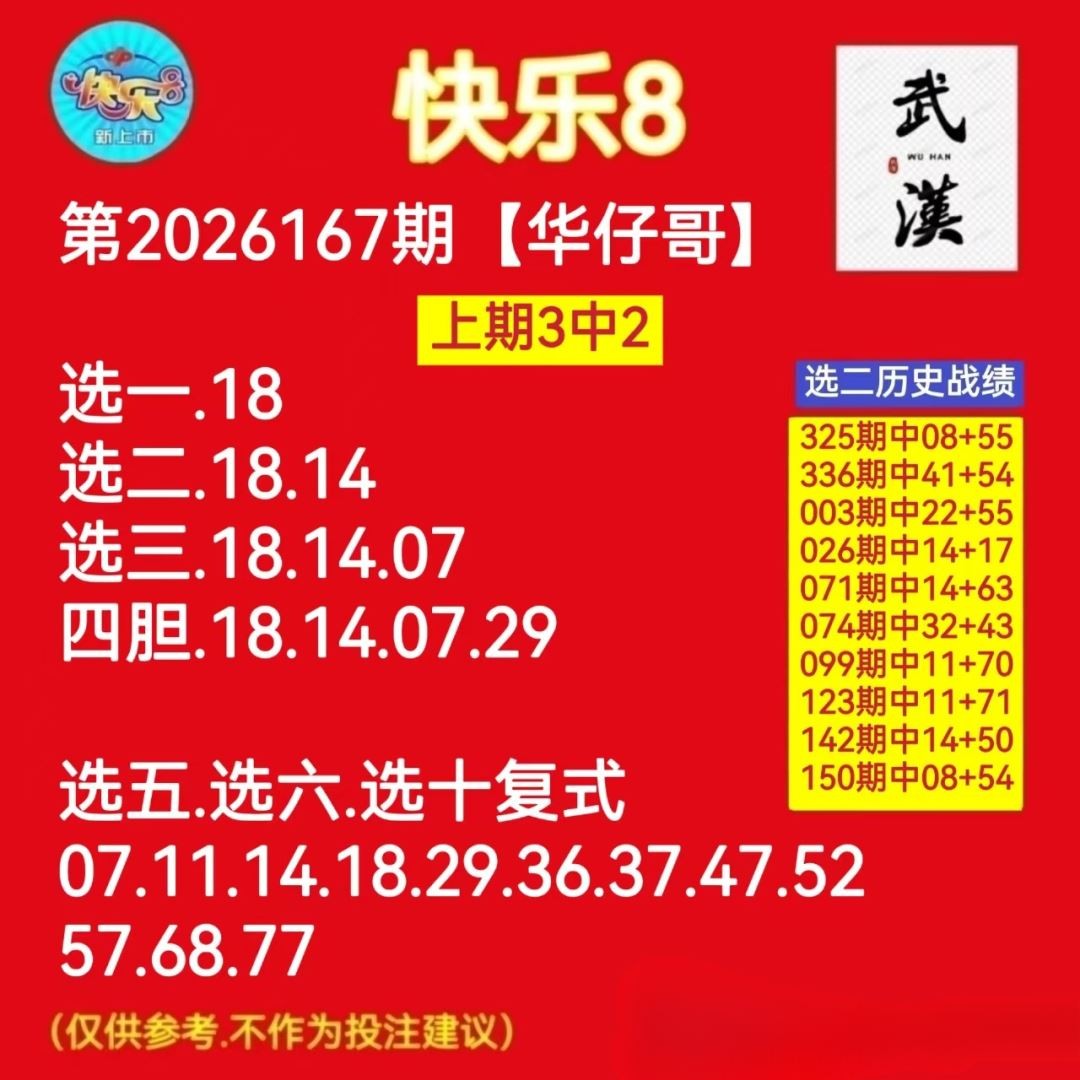 6.26快乐8名家合集
