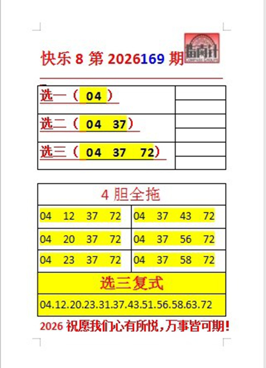 6.28快乐8名家分享