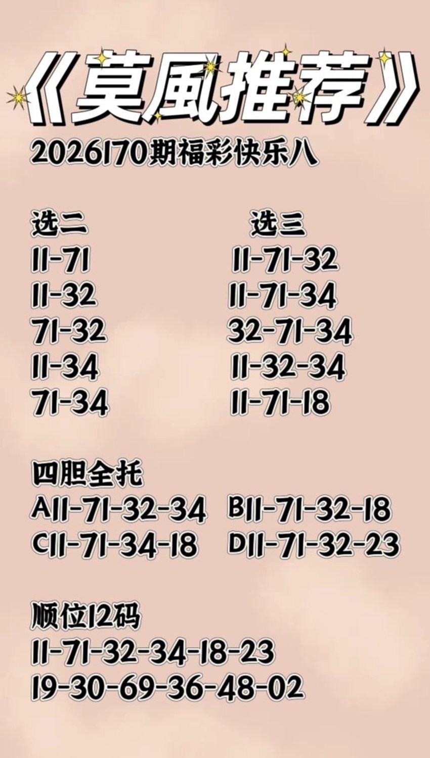 6.29快乐8名家分享
