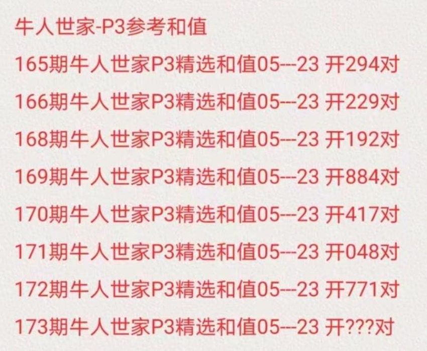 7.2排列三名家分享