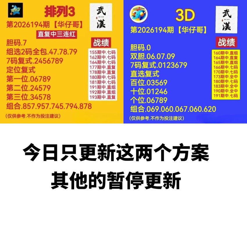 7.23排列三名家分享